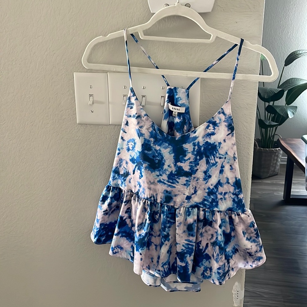 Silk tank top